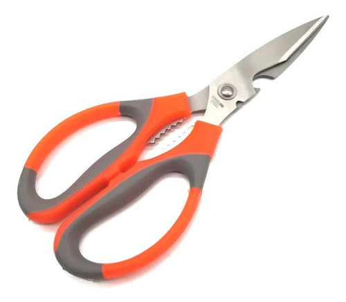 Multi-Function Kitchen Scissors with Ac/Inox - Chicken & Vegetables Cutter with Bottle Opener 6