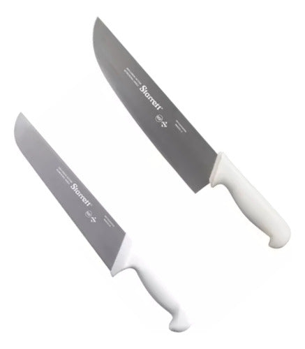 Starrett Set Combo 2 Butcher Knives 1 X 25 Cm 1 X 30 Cm 4