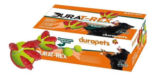 Durapet's Durable Ball Toy for Medium to Large Dogs T-Rex 2