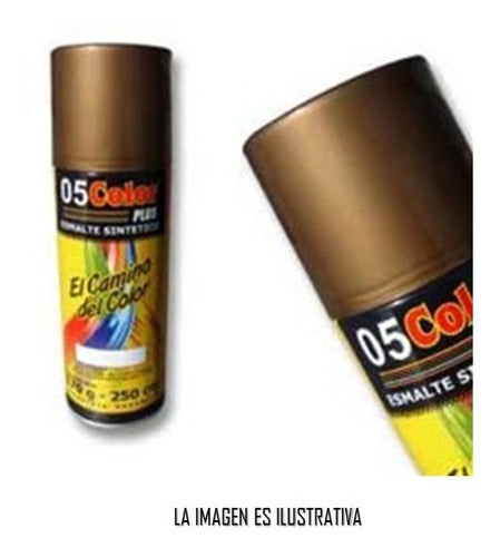 05 Plus Synthetic Enamel Spray - Copper and Gold Colors 0