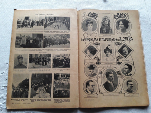 Caras Y Careta Nº 391 Año 1906 En La Casa Rosada 1