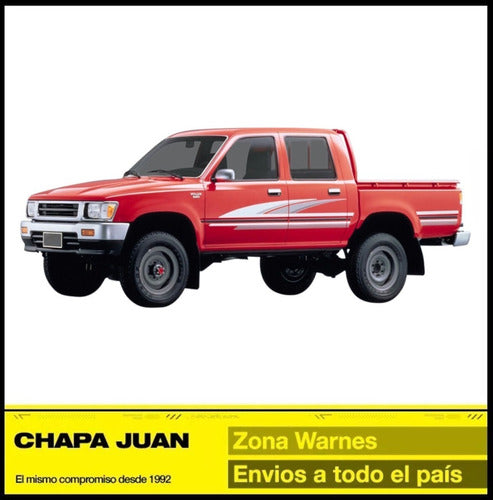 Toyota Soporte Paragolpe Delantero Hilux 1997 1998 1999 2000 Izquierdo 1