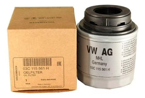Original Volkswagen Oil Filter for VW Scirocco Sharan 1.4 Polo Indio 2