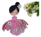 D'Arteche Crafts Die Cut Scrap Nena Con Vestido De Gajos 0