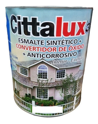 Citta Lux Synthetic Enamel Paint 3 in 1 - 4 Liters 4