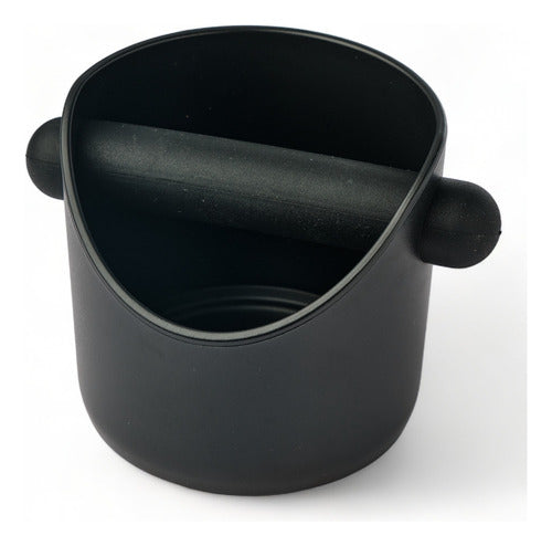 Knock Box Plastico Goma Contenedor Borra Café Barista 1