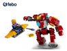 LEGO Marvel Hulkbuster: Iron Man Vs. Thanos Block Set by FEBO 3