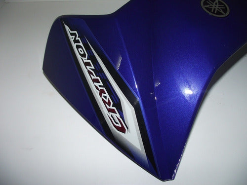 Yamaha Original New Crypton 110 Left Leg Cover Blue 4