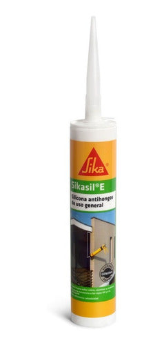 Sika Sikasil E Antifungal Silicone Sealant 0