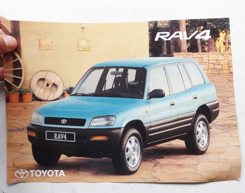 Folleto Toyota Rav4 1996 1998 Antiguo No Manual Auto 0