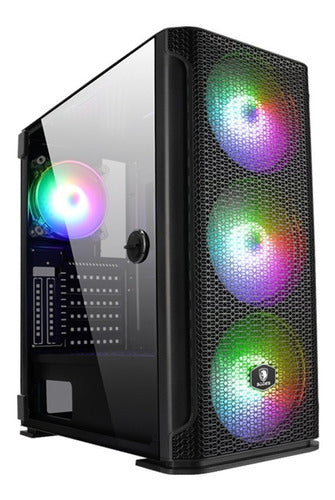 Pc Computadora Gamer Core I3 10105f 8gb + Ssd + Hdd + Rx550 0