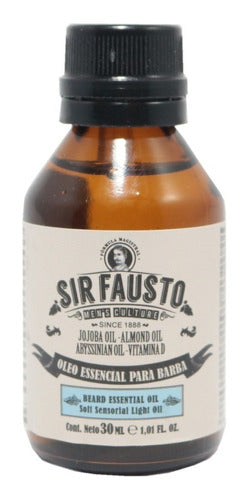 Sir Fausto Oleo Barba Aceite Barbería Barba Peluquería Barbero 1