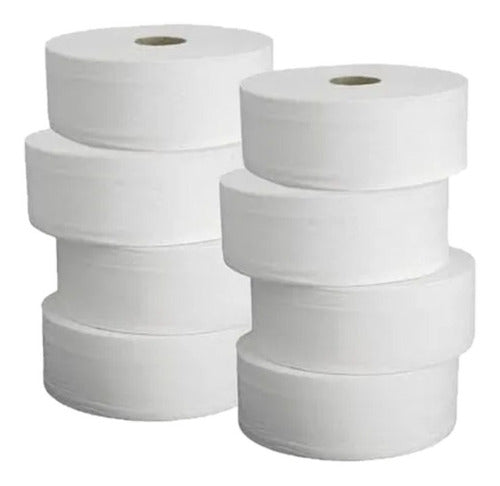 Eco Klean Jumbo White Premium Toilet Paper 300 M X 6 U Small Cone 2