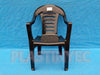 Silla Sillón Negro Reforzado Apilable Florida 3