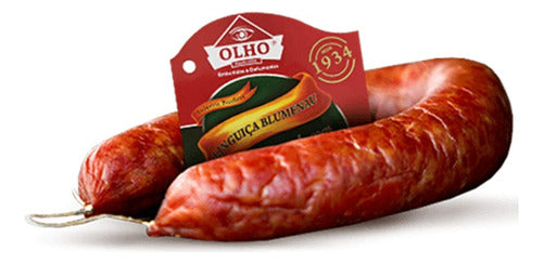 Linguiça Blumenau Defumado Pura Sul Tradicional 1kg Colonial 0