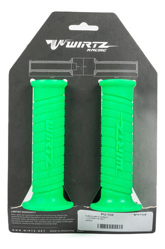 Wirtz Juego Puños Street Honda Wave 110 S Verde Fluo 1