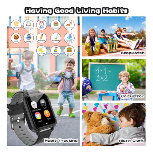 Reloj Inteligente De Juego Para Nios, Reloj Inteligente Con 5