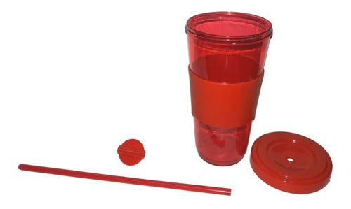 Vaso Stark Grande Con Brillo X12 Unidades 1