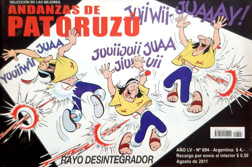 Andanzas De Paturuzú Año Lv N: 894 Agosto De 2011 Usado # 0