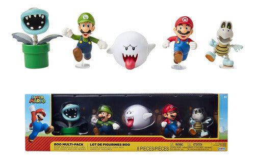 Jakks Pacific Super Mario Multipack Boo 5 Figures 4