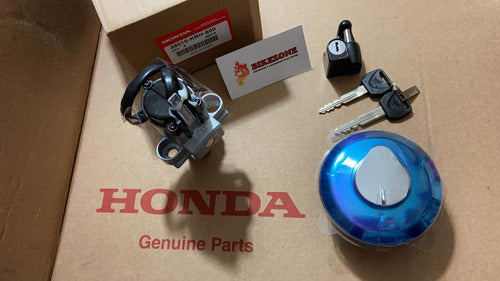 Honda Key Lock Cylinder Kit Original XR 150 L XR150 Bkz 1