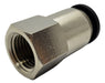 Conector Recto Neumático Rosca Hembra 1/4 X P/ Tubo 10 Mm 1