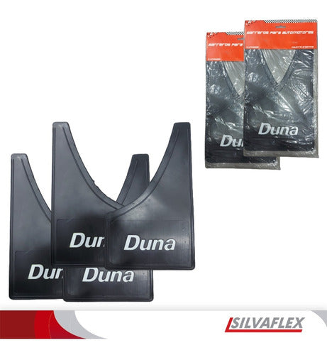 Silvaflex Flexible Mudguards Fiat Duna Univ Kit 4 Pieces 1