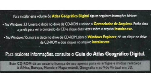 1169 Mcd- Cd- Atlas Geográfico- Nº. 1- África Europa Mapa 3