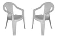 Mascardi Set of 2 Florencia White Chairs 0