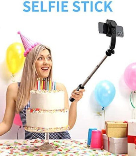 Selfie Stick-tripode Gimble Con Control Remoto 3