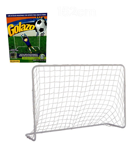 FAYDI Soccer Goal Set - Easy Assembly, Sturdy Metal Construction, Includes Net 0