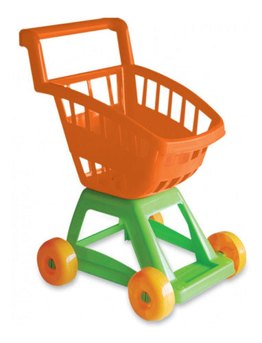 Changuito De Súper Duravit Compras Carrito Naranja 0