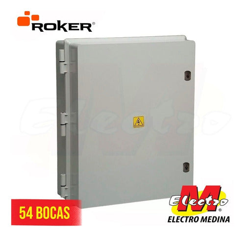 Caja Gabinete Estanco 54 Din  Prd 554 Roker  Electro Medina 0