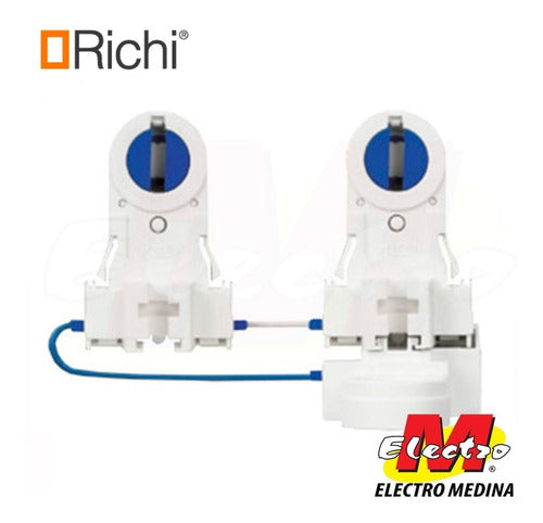 LED Tube Socket Set 18 / 36 W Wired G13 Base by Richi Electro Medina 0
