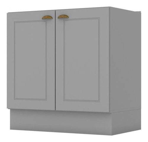 Gray MDF Under-Cabinet American 80 C355 0