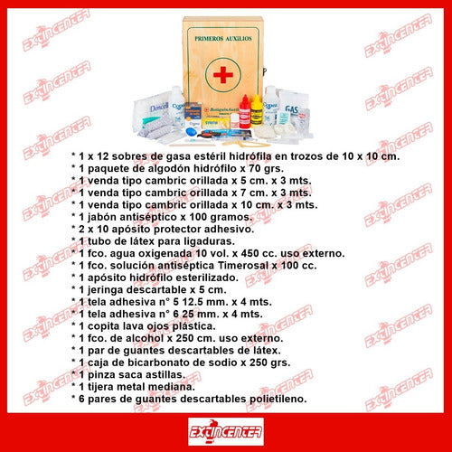 Practy Botiquín Complete Replenishment Kit with Various Elements 1