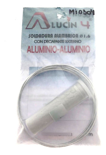 Alucin Varilla C/Fundente Soldadura En Aluminio/Aluminio 0