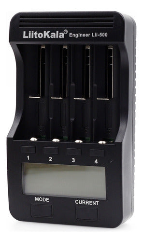 Carregador Inteligente. Smart Slots Lii-500 Liitokala Ni-mh 3