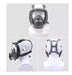 YOQUIEROUNO Full Face Gas Mask 6800 + 6001 Filters 3