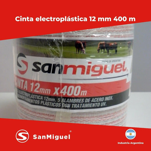 San Miguel® Electric Plastic Tape 400 Meters - Boyero 3