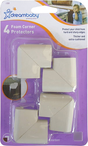 Dreambaby Pack Protector X 4 Unidades Esquineros De Goma 1