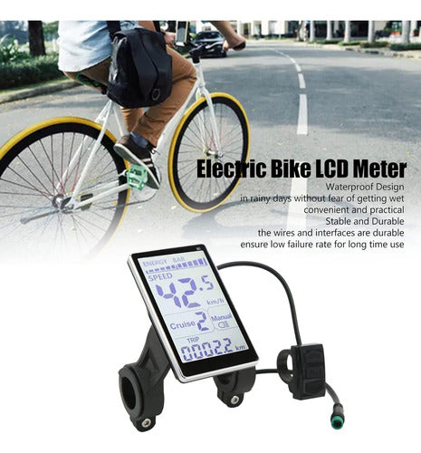 Pantalla Lcd Para Bicicleta Eléctrica M5, 318-222cm 1