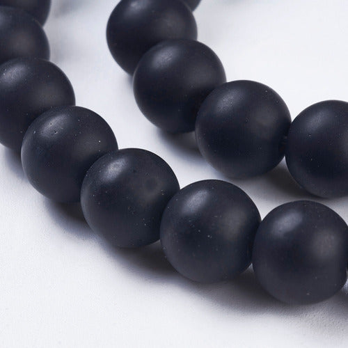 Victor Gemas Onyx Matte 6mm Synthetic Strand 1