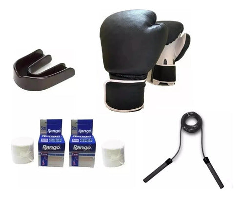 Kids Boxing Gloves 6 Oz Synthetic Leather, Shark Box Brand, Boxing, Kickboxing! 0