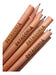 One Express 30 Natural Wood Black Pencils Laser Engraved or Printed 0