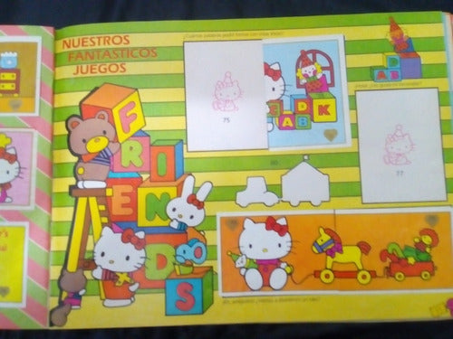 Album De Figuritas Hello Kitty Retro 1989 2