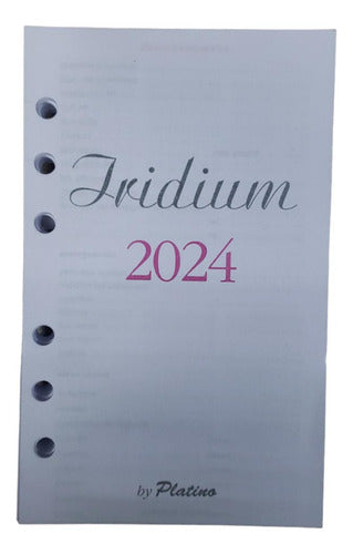 2024 Diary Refill 10x16.5 cm N6 Compatible with Leo 0