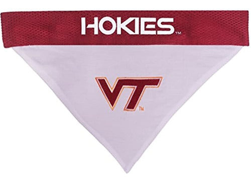 Mascotas Primer Pañuelo Reversible Virginia Tech Para Perro 1