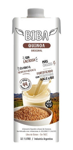 Biba Quinoa Drink 1 Lt Pack of 8 0