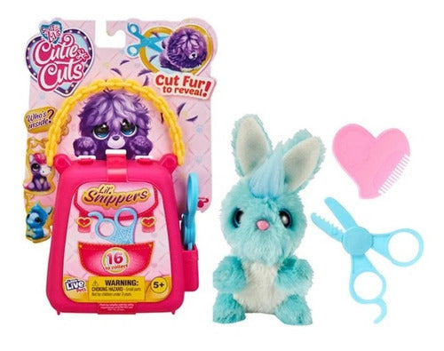 Peluche Scruff A Luvs Playset Cutie Cuts Lil Snippers 30161 1